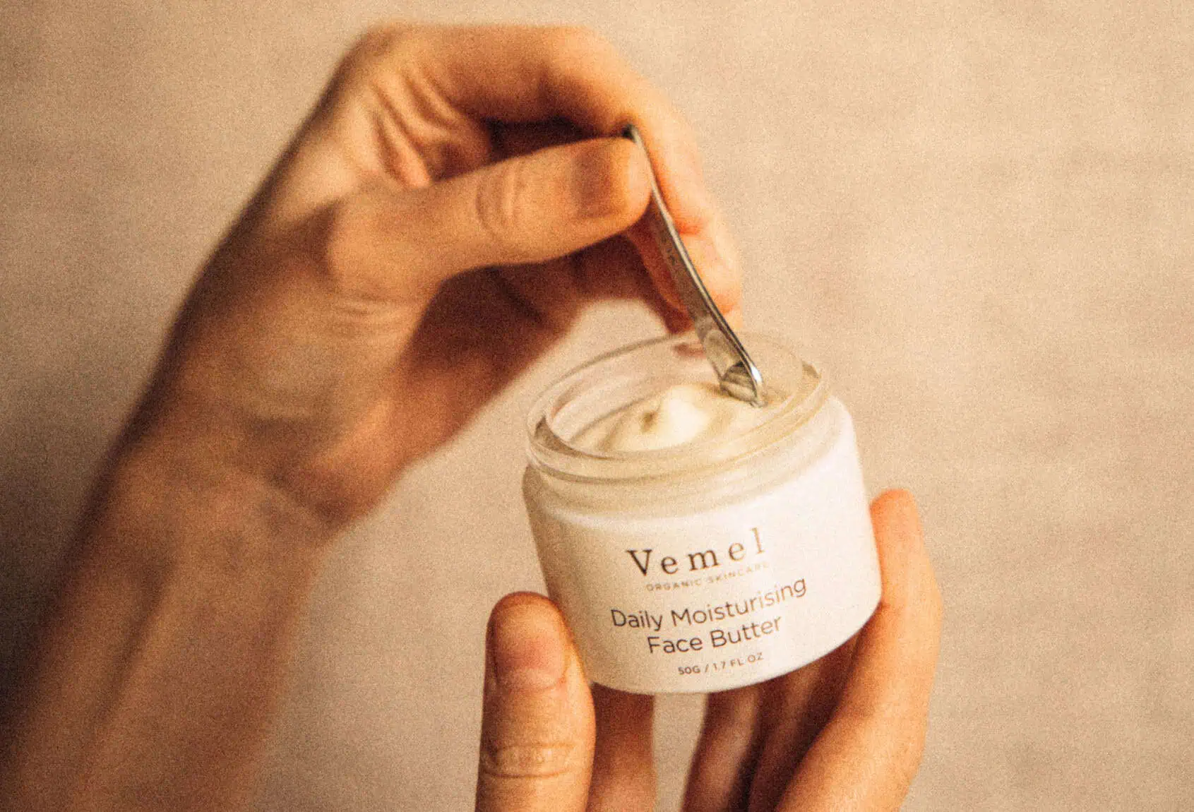 organic waterless face butter moisturiser