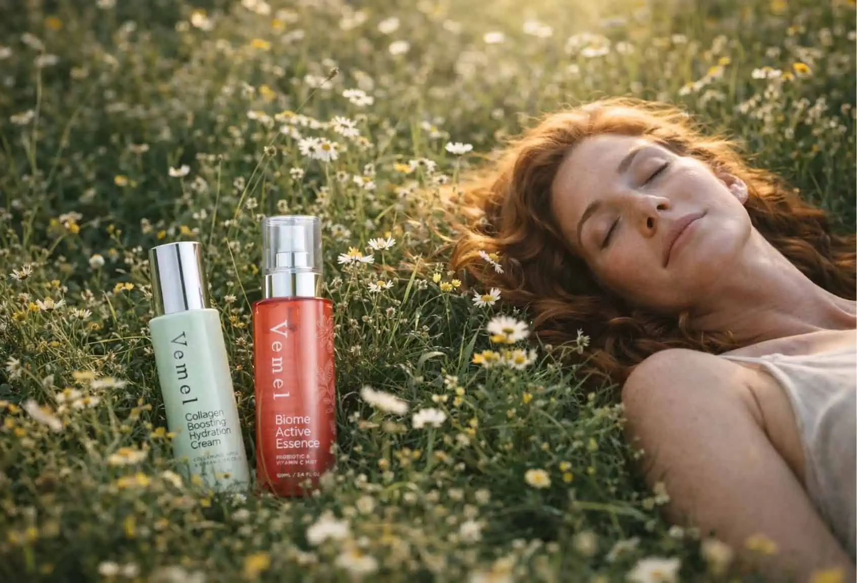 wellness skincare routine with probiotic skincare