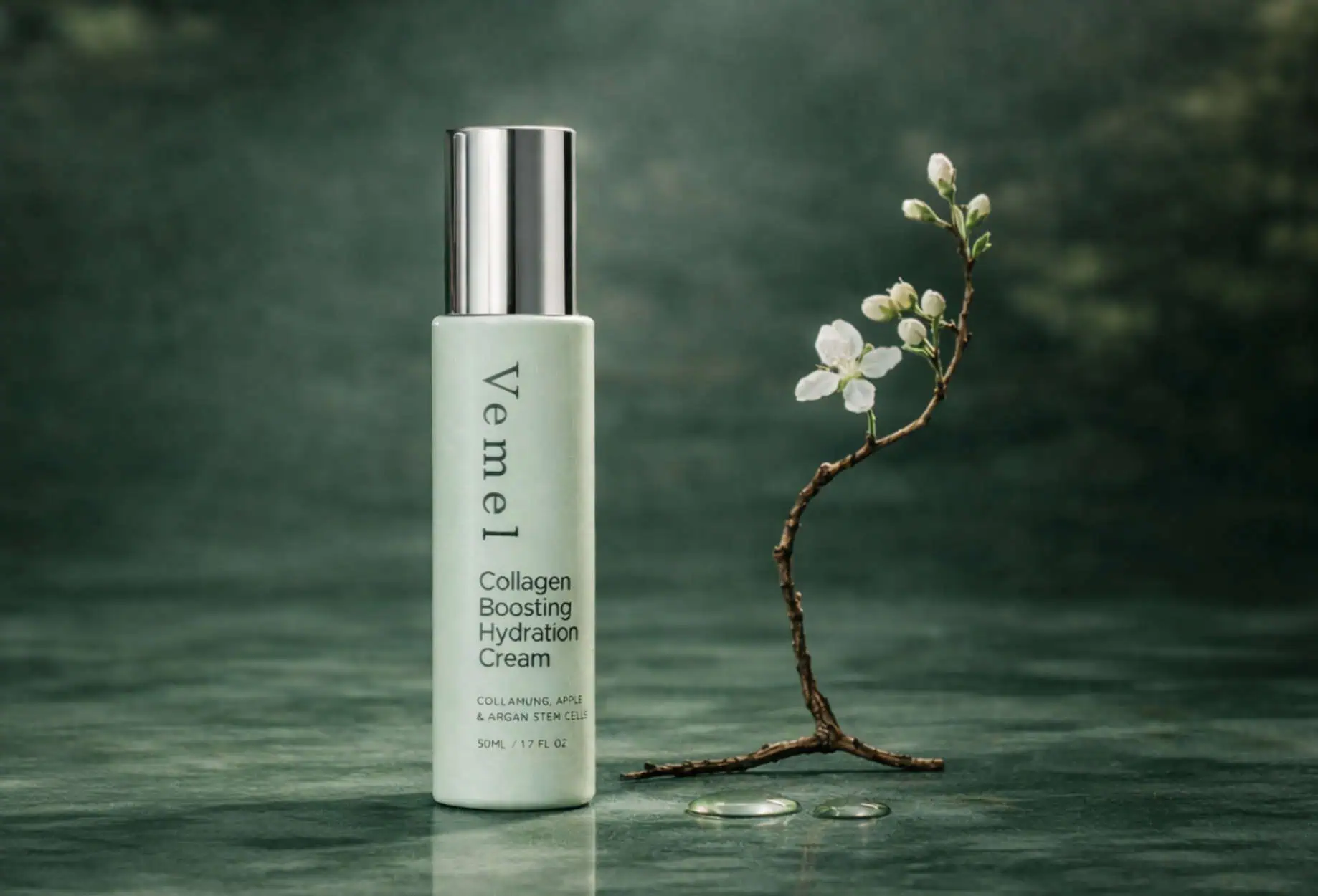 vegan collagen cream supporting natural collagen production