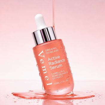 organic active radiance serum for brighter skin