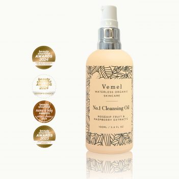 Organic cleansing oil waterless cleanser for sensitive skin