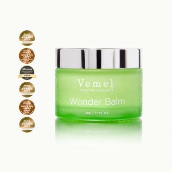 Waterless organic skin barrier balm for sensitive and reactive skin