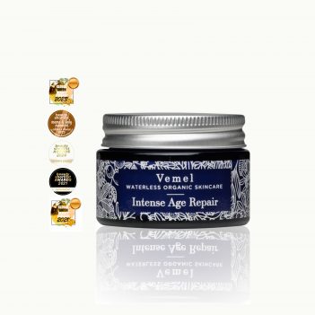 Waterless organic collagen eye cream for sensitive and menopausal skin