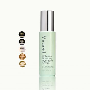 Waterless collagen face cream supporting skin barrier hydration