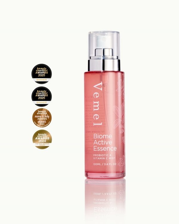 Waterless probiotic face mist supporting the skin barrier