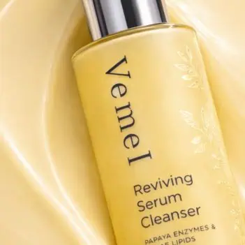 organic waterless Reviving Serum Cleanser for dry sensitive skin