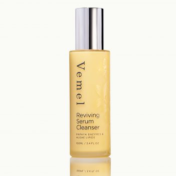 Waterless reviving serum cleanser for sensitive skin