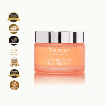 Vitamin rich face butter with waterless organic skincare formula